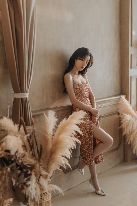 【個人寫真】禮服寫真 棚拍人像