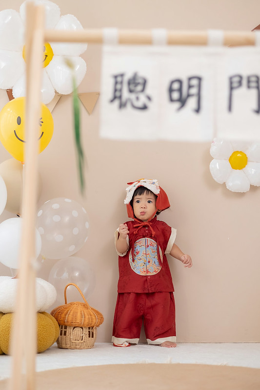 【抓周寫真推薦】週歲寫真 抓周儀式道具